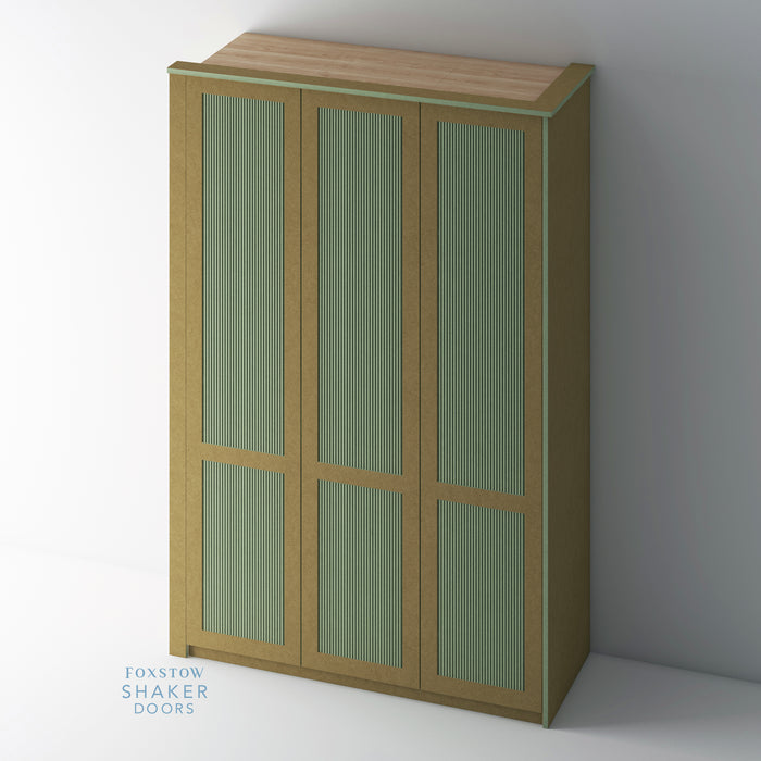 Bare, Reeded Shaker PAX Set - Foxstow