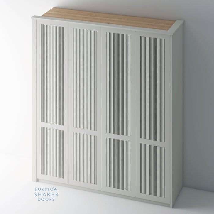 Painted, Shaker Reeded PAX Set - Foxstow