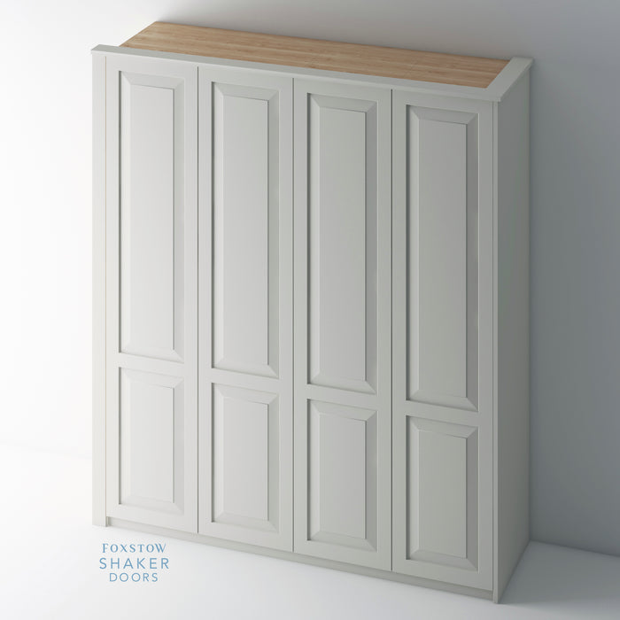 Painted, Shaker Raised Panel PAX Set - Foxstow