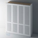 Primed, Reeded Shaker PAX Set - Foxstow