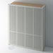Painted, Slimline Shaker Reeded PAX Set - Foxstow