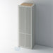 Painted, Slimline Shaker Reeded PAX Set - Foxstow