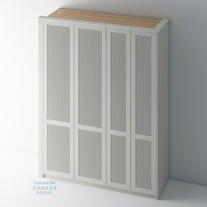 Painted, Shaker Reeded PAX Set - Foxstow