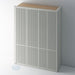 Painted, Slimline Shaker Reeded PAX Set - Foxstow
