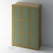 Bare, Reeded Shaker PAX Set - Foxstow