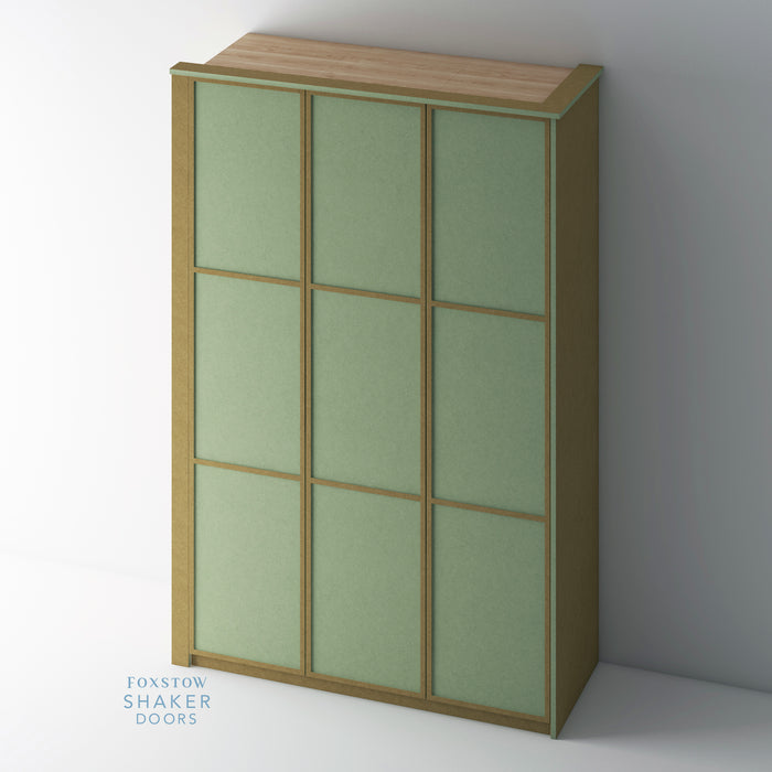 Bare, Shaker Slimline PAX Set - Foxstow