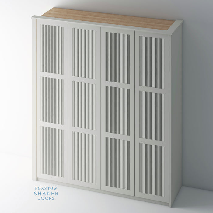 Painted, Shaker Reeded PAX Set - Foxstow