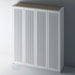 Primed, Reeded Shaker PAX Set - Foxstow