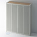 Painted, Slimline Shaker Reeded PAX Set - Foxstow