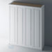 Primed, Shaker Style with Raised Panel PAX Set - Foxstow