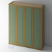Bare, Reeded Shaker PAX Set - Foxstow