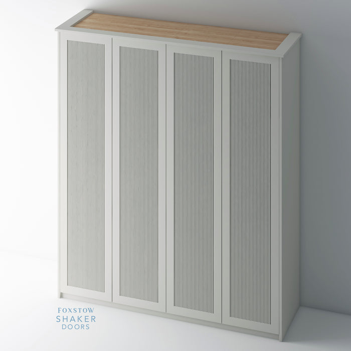 Painted, Shaker Reeded PAX Set - Foxstow