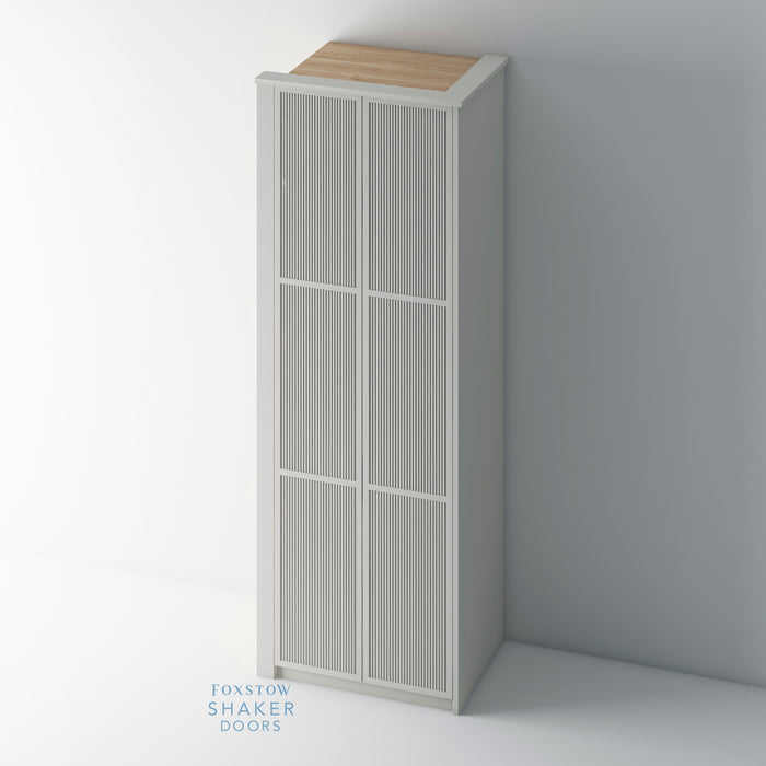 Painted, Slimline Shaker Reeded PAX Set - Foxstow