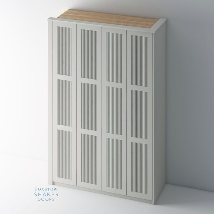 Painted, Shaker Reeded PAX Set - Foxstow