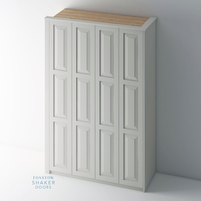 Painted, Shaker Raised Panel PAX Set - Foxstow