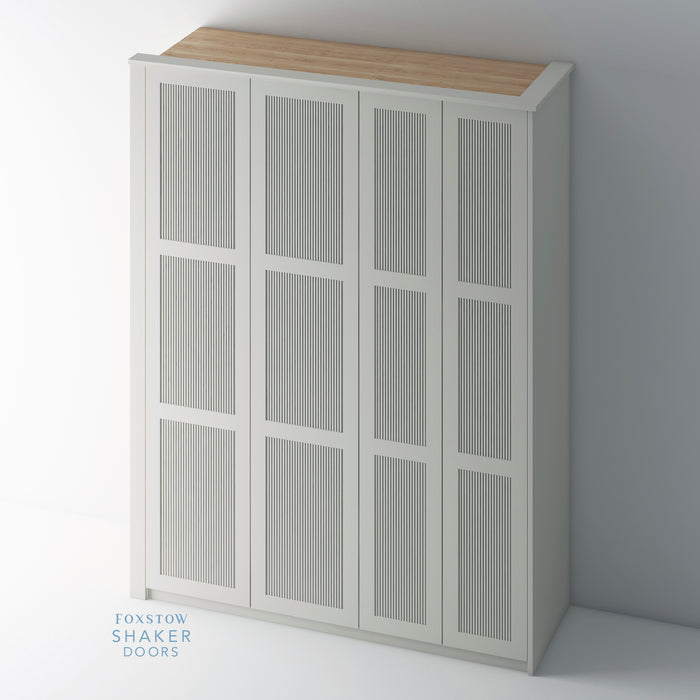 Painted, Shaker Reeded PAX Set - Foxstow