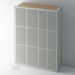 Painted, Slimline Shaker Reeded PAX Set - Foxstow
