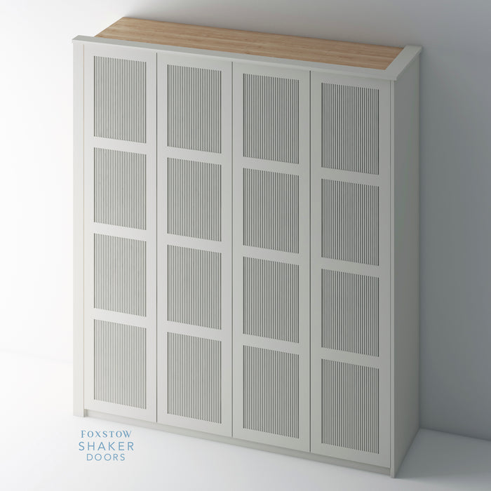 Painted, Shaker Reeded PAX Set - Foxstow
