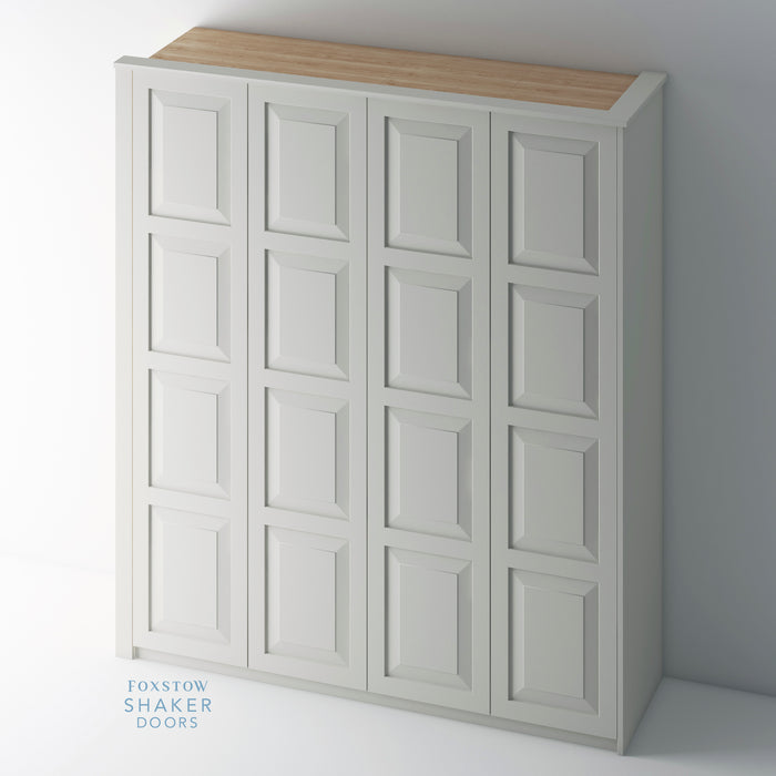 Painted, Shaker Raised Panel PAX Set - Foxstow