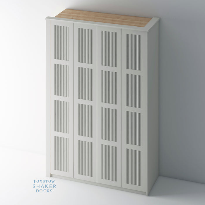 Painted, Shaker Reeded PAX Set - Foxstow