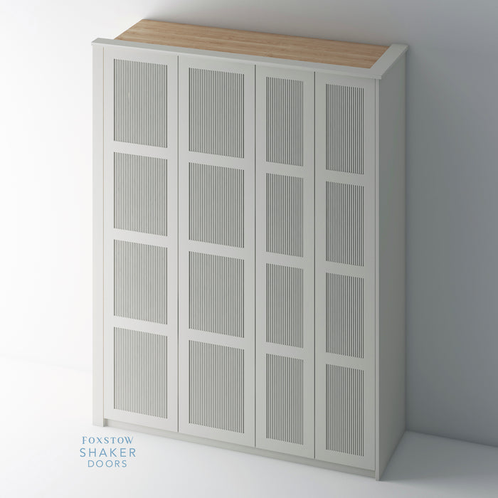 Painted, Shaker Reeded PAX Set - Foxstow