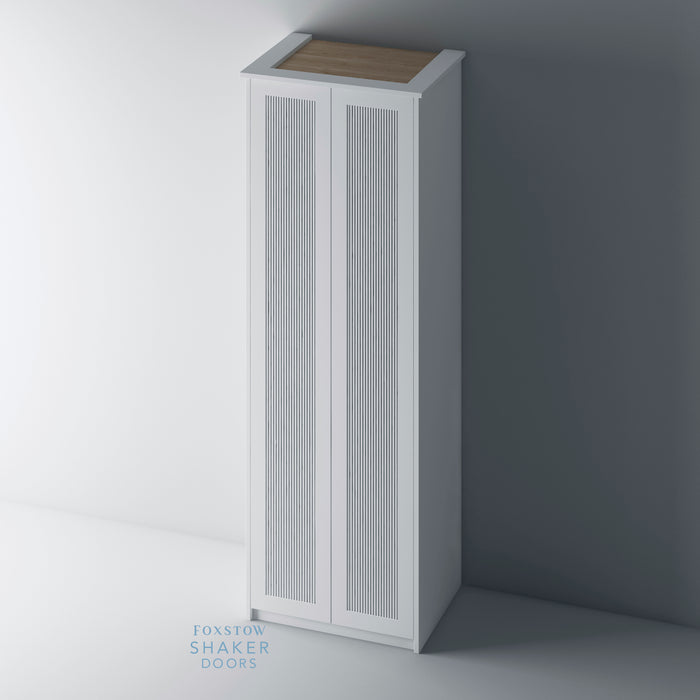 Primed, Reeded Shaker PAX Set - Foxstow