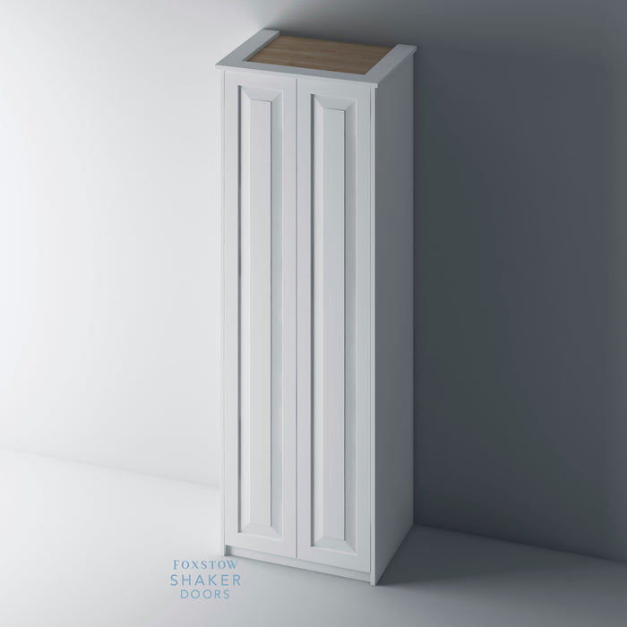 Primed, Shaker Style with Raised Panel PAX Set - Foxstow
