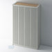Painted, Slimline Shaker Reeded PAX Set - Foxstow