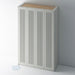 Painted, Shaker Reeded PAX Set - Foxstow