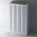 Primed, Reeded Shaker PAX Set - Foxstow