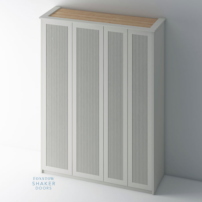 Painted, Shaker Reeded PAX Set - Foxstow