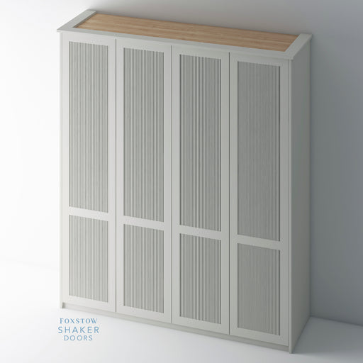 Painted, Shaker Reeded PAX Set - Foxstow