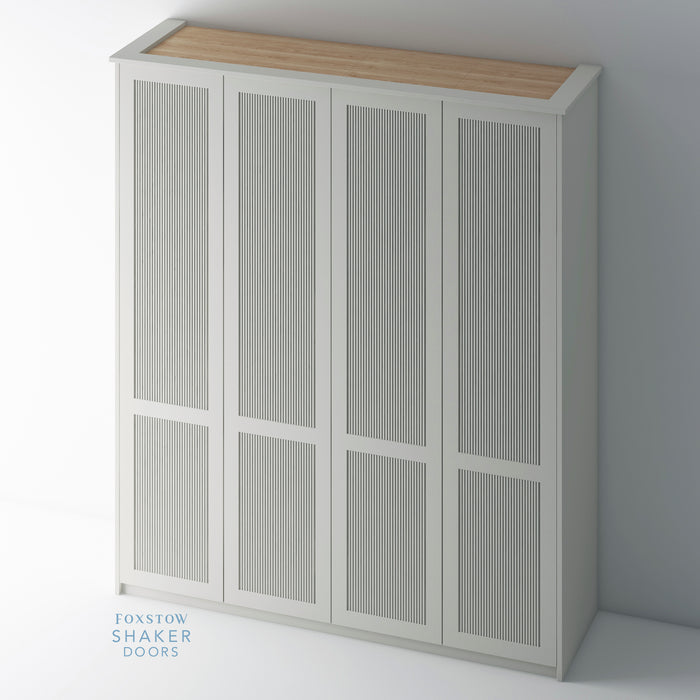 Painted, Shaker Reeded PAX Set - Foxstow