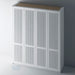 Primed, Reeded Shaker PAX Set - Foxstow