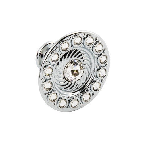 Swarovski Crystal Diamond Knob - Foxstow