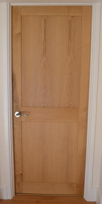 2 Panel Oak Shaker Door - Foxstow